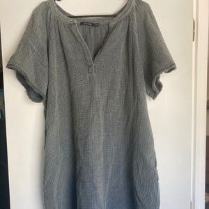 Doe & Rae Size S Fringe Tunic Dress